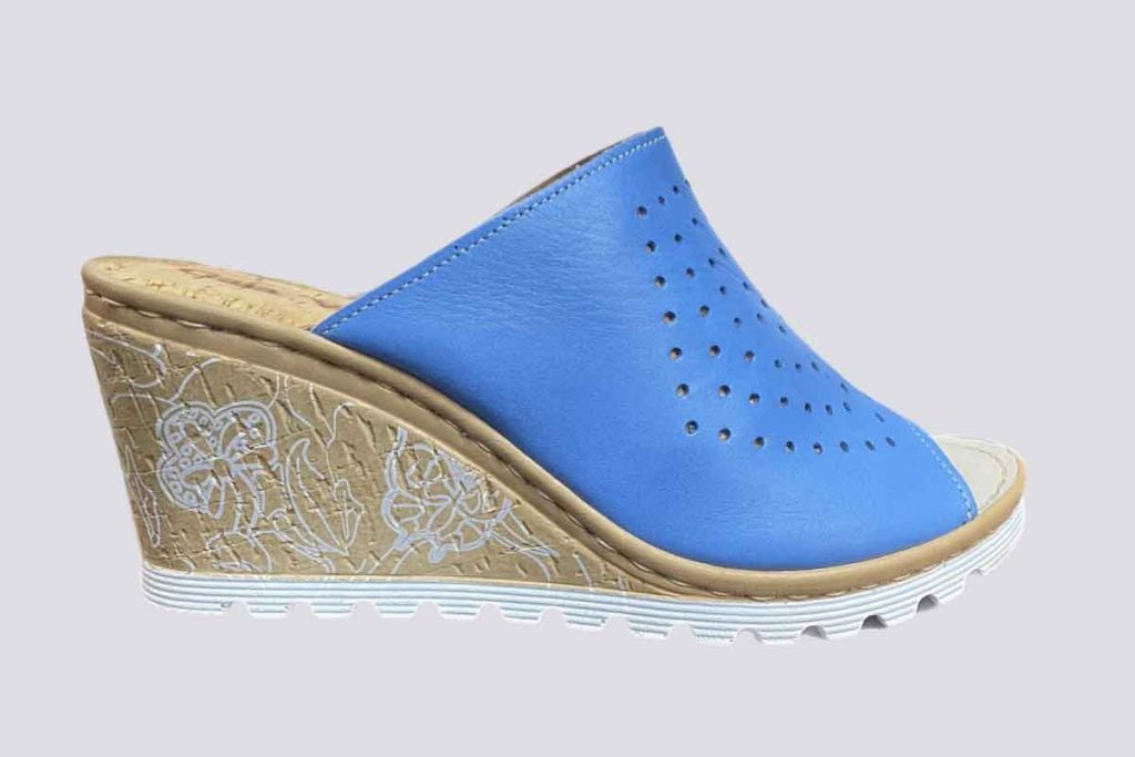 Sky Blue Wedges 91685