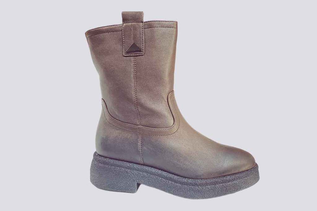 Phillip Gautier FUR LINED Brown Boots  3214