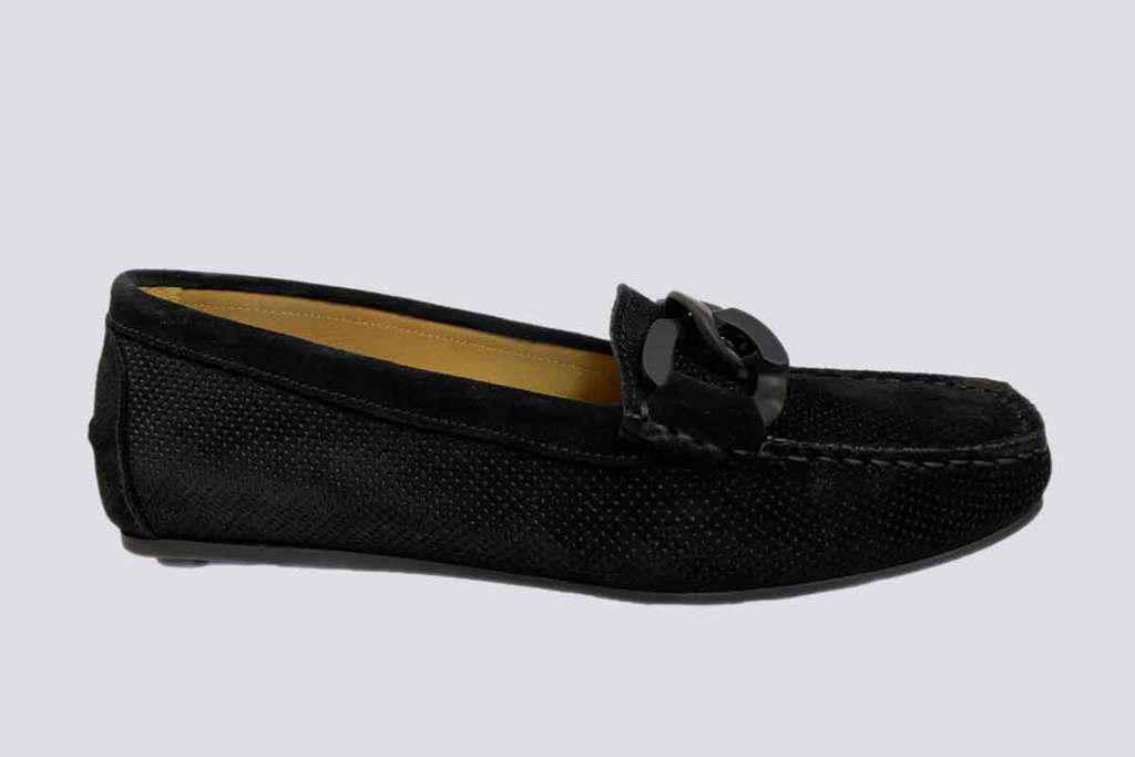VITTORIA MEGNONI BLACK SUEDE 24267