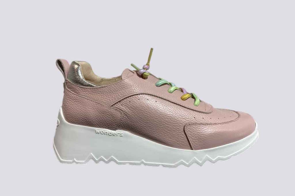Wonders Platformed Sneaker Pale Lillac 24720